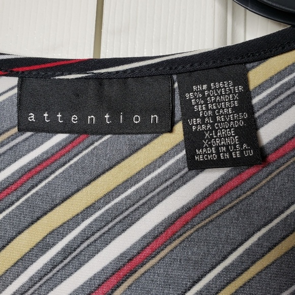 Attention, 1-6, Pull Over Blouse | Size XL - Picture 4 of 4